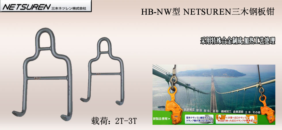 NETSUREN HB-NW鋼板鉗