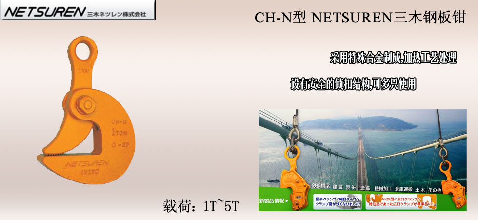 NETSUREN CH-N鋼板鉗