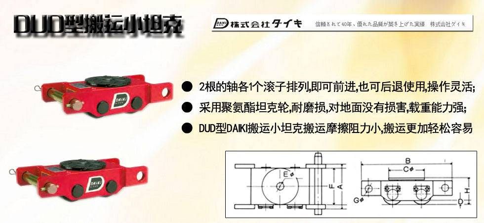 DUD型DAIKI搬運(yùn)小坦克圖