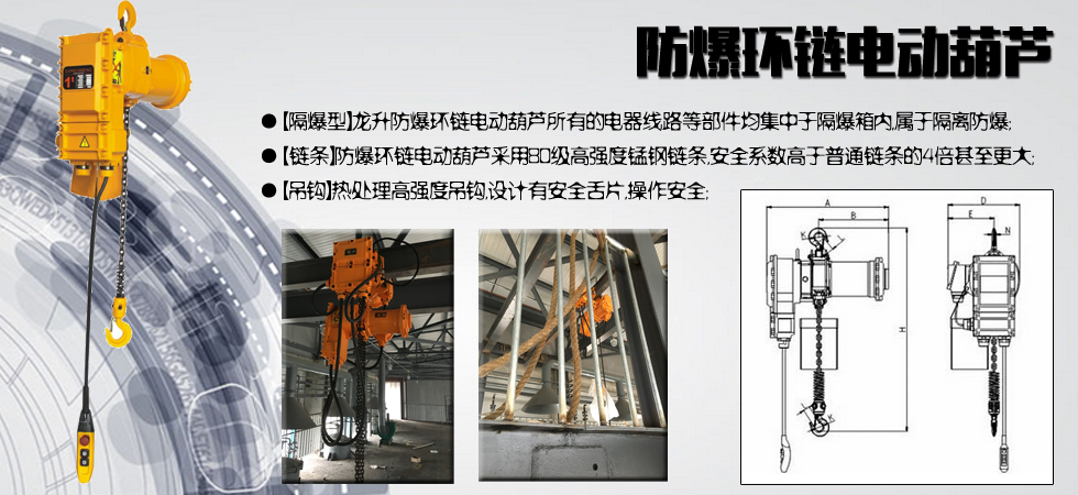 防爆環(huán)鏈電動(dòng)葫蘆,防爆電動(dòng)葫蘆