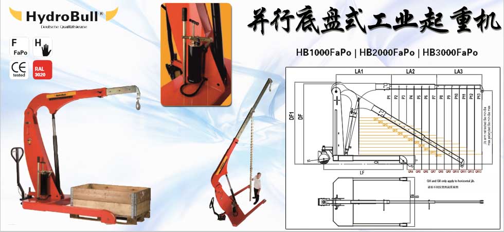 Hydrobull并行底盤型工業(yè)起重機(jī)圖