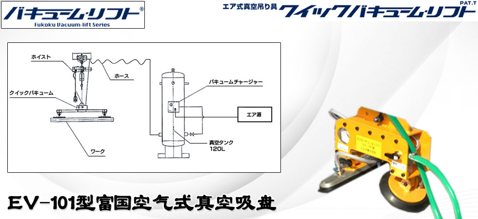 EV-101型富國(guó)空氣式真空吸盤(pán)