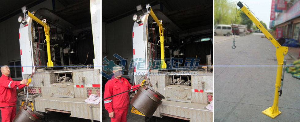 車載電動(dòng)小吊機(jī),龍升車載小吊機(jī)圖片