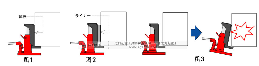 鷹牌爪式千斤頂操作演示5