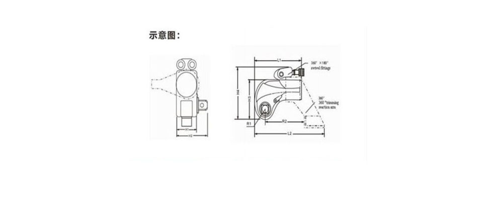 驅(qū)動型液壓扭矩扳手